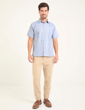 Guayabera manga corta Gianfranco Dunna para hombre