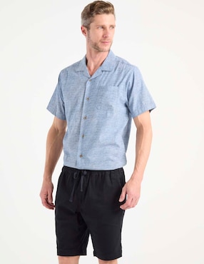 Camisa casual Gianfranco Dunna manga corta para hombre
