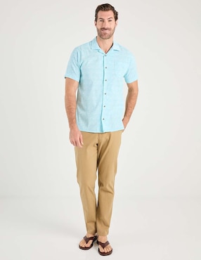 Guayabera manga corta Gianfranco Dunna para hombre