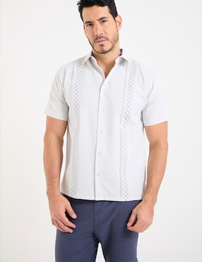 Guayabera manga corta Gianfranco Dunna para hombre