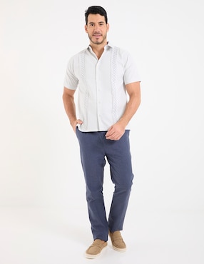 Guayabera manga corta Gianfranco Dunna para hombre