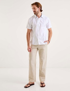 Camisa casual Gianfranco Dunna manga corta para hombre
