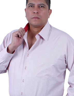 Camisa de vestir Parllieni manga larga para hombre