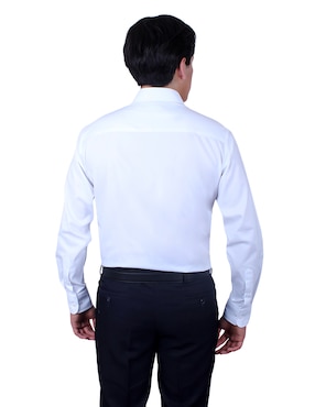 Camisa de vestir Parllieni manga larga para hombre