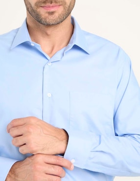 Camisa de vestir Parllieni manga larga para hombre