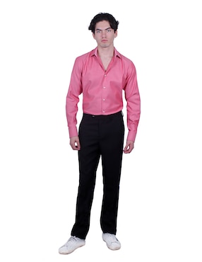 Camisa formal Parllieni manga larga para hombre
