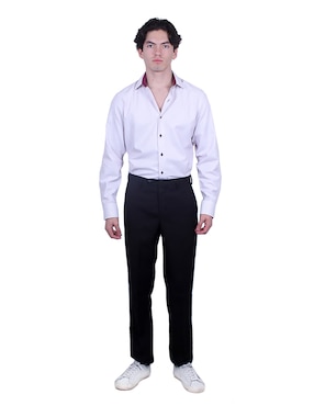 Camisa formal Parllieni manga larga para hombre