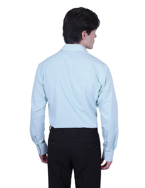 Camisa formal Parllieni manga larga para hombre
