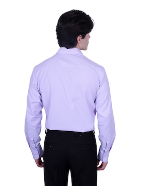 Camisa formal Parllieni manga larga para hombre
