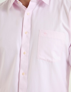 Camisa casual Pierre Cardin de algodón manga larga para hombre