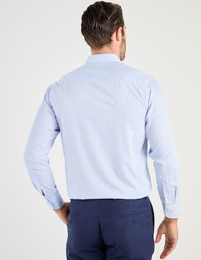 Camisa de vestir Parllieni manga larga para hombre