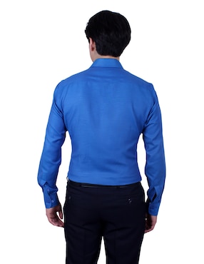 Camisa de vestir Parllieni manga larga para hombre
