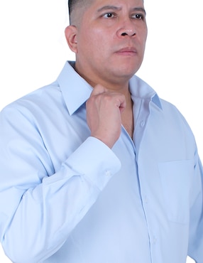 Camisa de vestir Parllieni manga larga para hombre