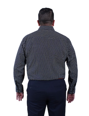Camisa de vestir Parllieni manga larga para hombre