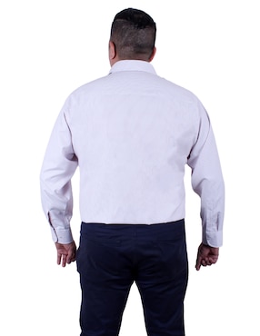 Camisa de vestir Parllieni manga larga para hombre