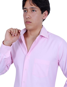 Camisa de vestir Parllieni manga larga para hombre