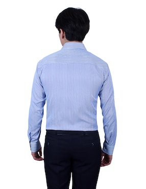 Camisa de vestir Parllieni manga larga para hombre