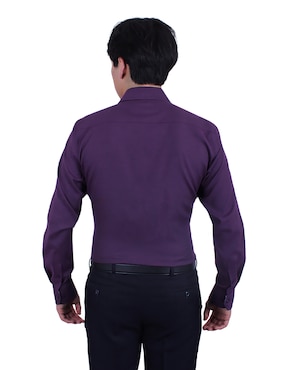 Camisa de vestir Parllieni manga larga para hombre