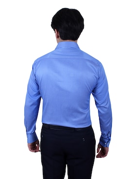 Camisa de vestir Parllieni manga larga para hombre