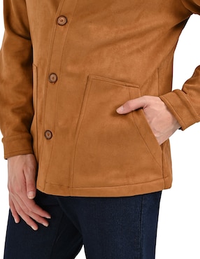 Sobrecamisa casual Contempo manga larga para hombre