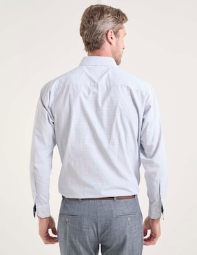 Camisa de vestir Pierre Cardin manga larga para hombre