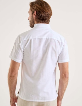 Camisa casual Gianfranco Dunna manga corta para hombre