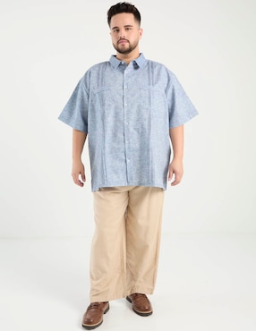 Camisa casual Gianfranco Dunna manga corta para hombre