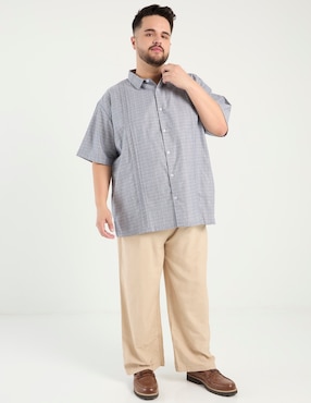 Camisa casual Gianfranco Dunna manga al codo para hombre