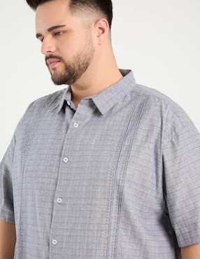Camisa casual Gianfranco Dunna manga al codo para hombre