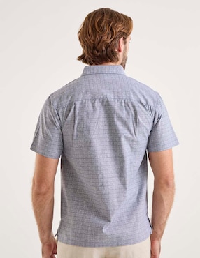 Camisa casual Gianfranco Dunna manga corta para hombre