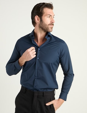 Imagen de producto Camisa de vestir Pierre Cardin manga larga para hombre