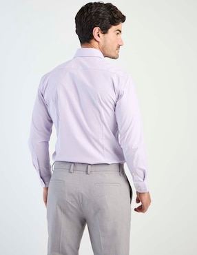 Camisa de vestir Pierre Cardin manga larga para hombre