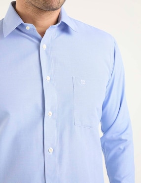 Camisa de vestir Pierre Cardin manga larga para hombre