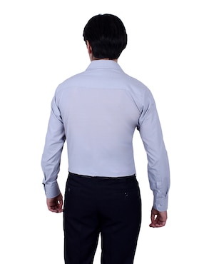 Camisa de vestir Parllieni manga larga para hombre