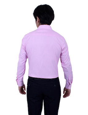 Camisa de vestir Parllieni manga larga para hombre