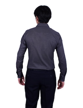 Camisa de vestir Parllieni manga larga para hombre