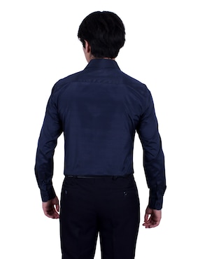 Camisa de vestir Parllieni manga larga para hombre