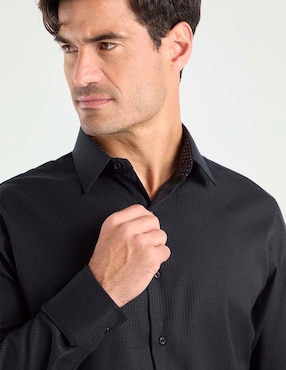 Camisa de vestir Parllieni manga larga para hombre