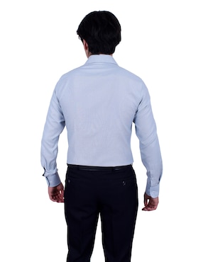 Camisa de vestir Parllieni manga larga para hombre