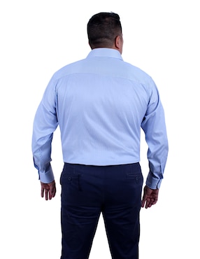 Camisa de vestir Parllieni manga larga para hombre