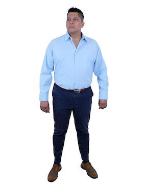 Camisa de vestir Parllieni manga larga para hombre