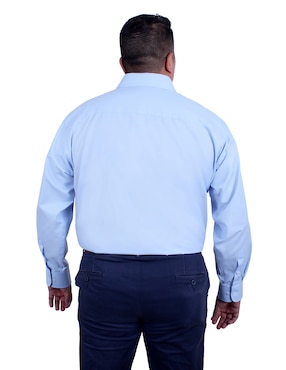 Camisa de vestir Parllieni manga larga para hombre