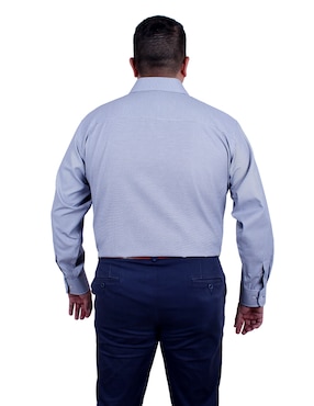 Camisa de vestir Parllieni manga larga para hombre