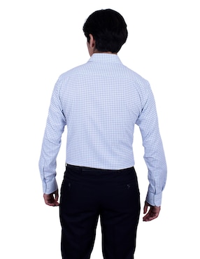 Camisa de vestir Parllieni manga larga para hombre
