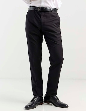 Pantalón casual recto Contempo para hombre