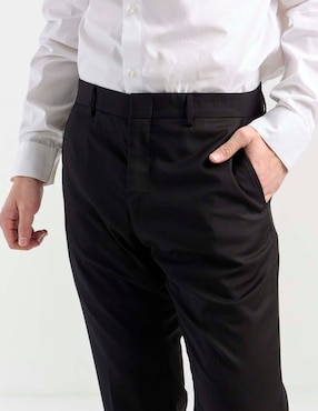 Pantalón casual recto Contempo para hombre
