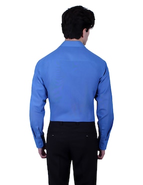 Camisa de vestir Parllieni manga larga para hombre