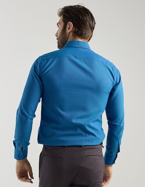 Camisa de vestir Parllieni manga larga para hombre