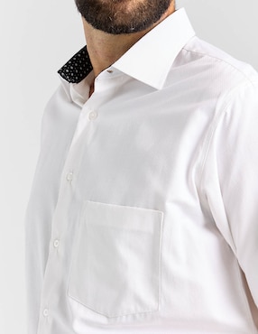 Camisa de vestir Parllieni manga larga para hombre
