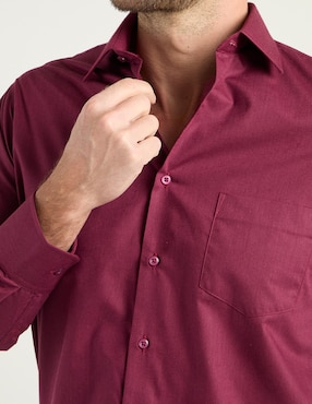 Camisa casual Parllieni manga larga para hombre